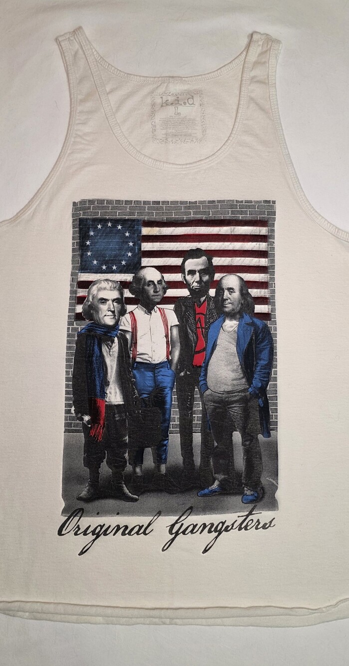 Kid Dangerous Original Gangsters Founding Fathers Tank Top Men’s Large